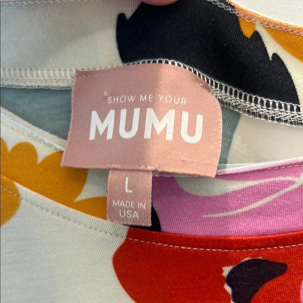 Show me your mumu Floral Print Women's Top - Airport tee - Picture 2 of 5
